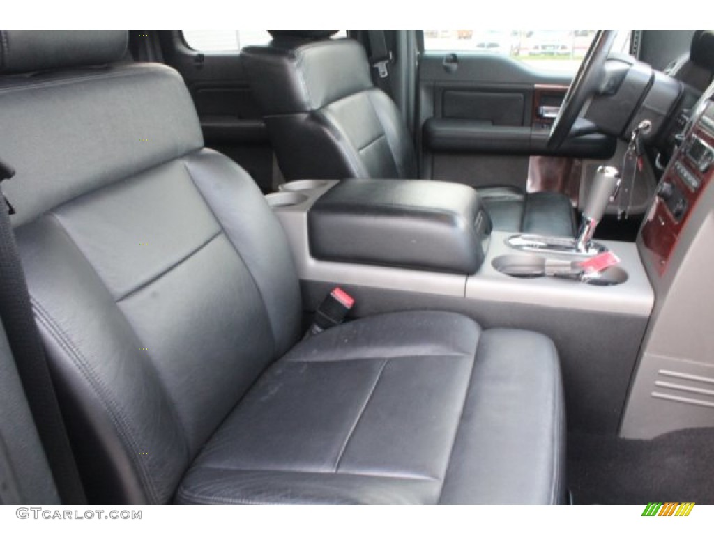 2006 F150 Lariat SuperCrew - Silver Metallic / Black photo #24