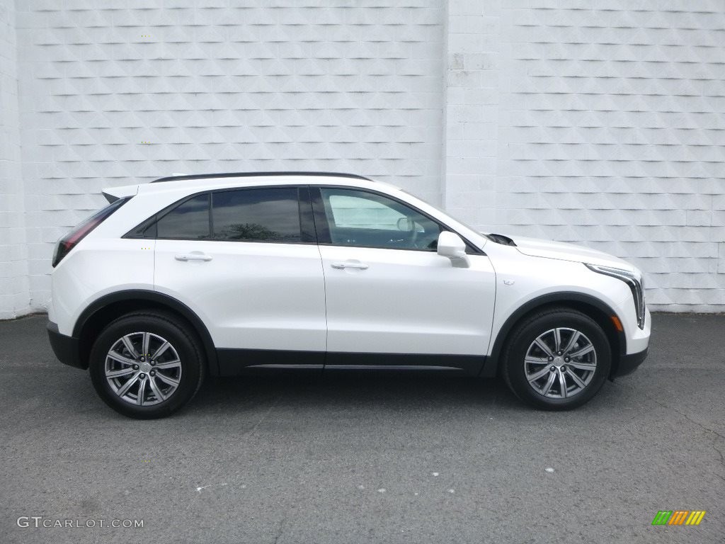 Crystal White Tricoat 2019 Cadillac XT4 Sport AWD Exterior Photo #133142081