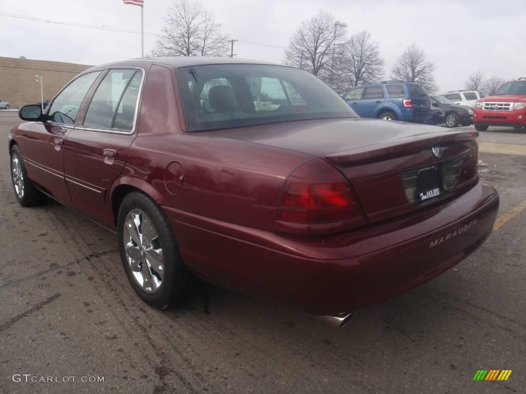 2004 Marauder  - Dark Toreador Red Metallic / Dark Charcoal photo #3