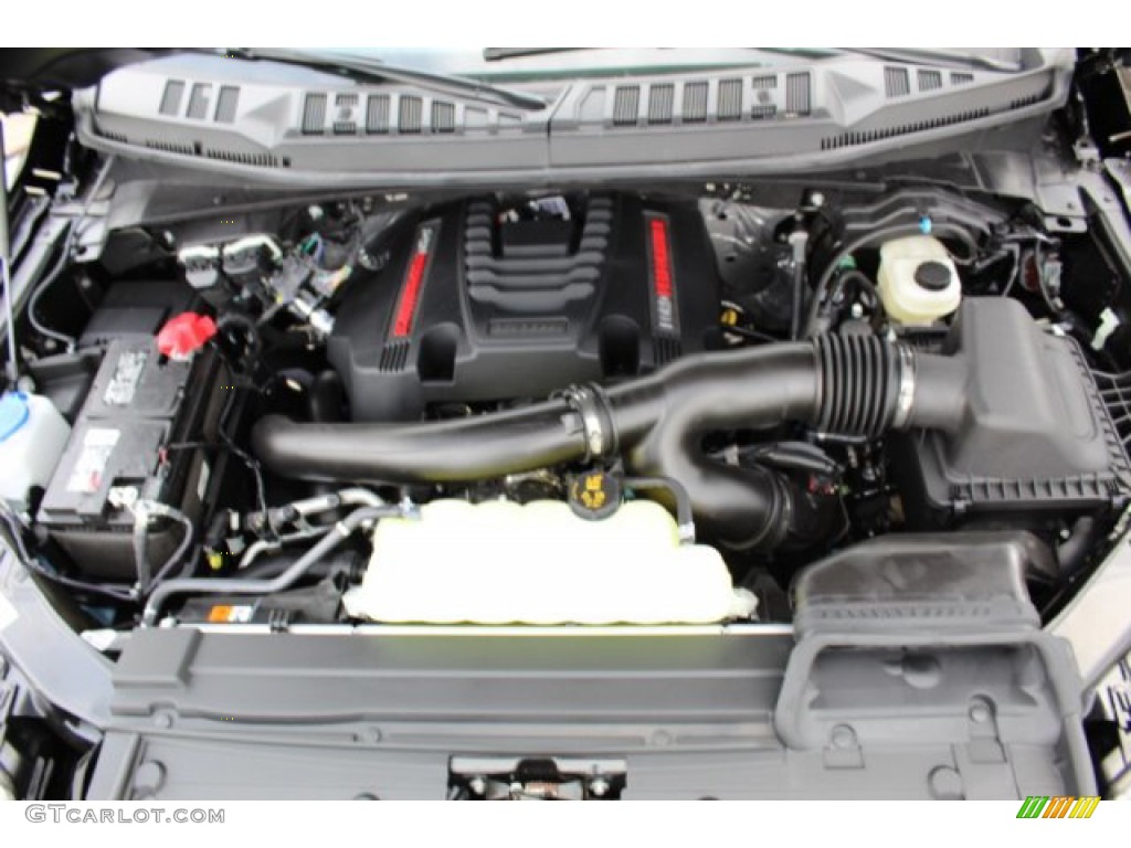 2019 Ford F150 SVT Raptor SuperCrew 4x4 3.5 Liter PFDI Twin-Turbocharged DOHC 24-Valve EcoBoost V6 Engine Photo #133142708