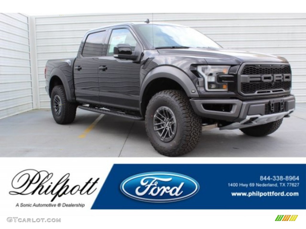 2019 F150 SVT Raptor SuperCrew 4x4 - Agate Black / Black photo #1