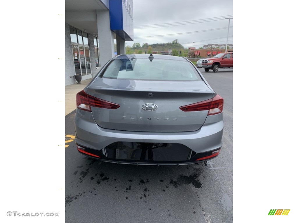 2019 Elantra SEL - Machine Gray / Gray photo #5