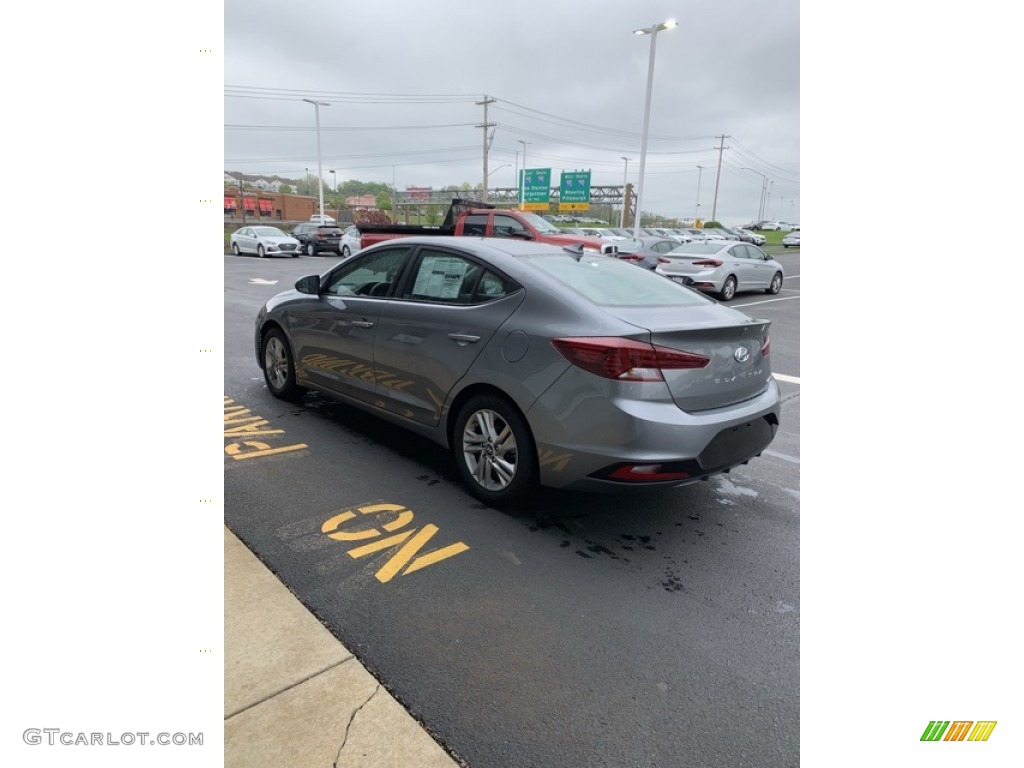 2019 Elantra SEL - Machine Gray / Gray photo #6