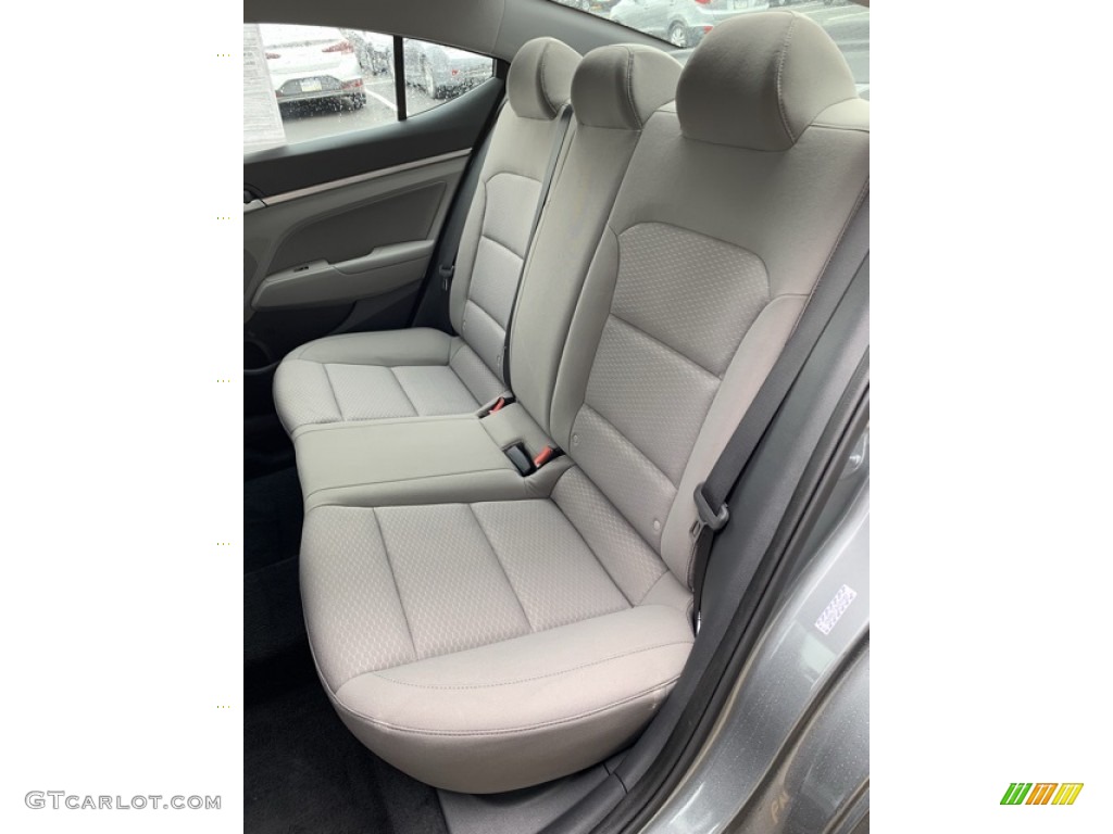 2019 Elantra SEL - Machine Gray / Gray photo #19