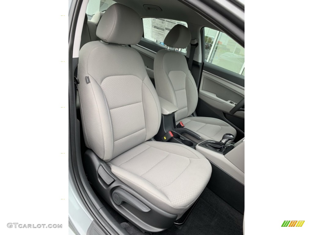 2019 Elantra SEL - Machine Gray / Gray photo #28