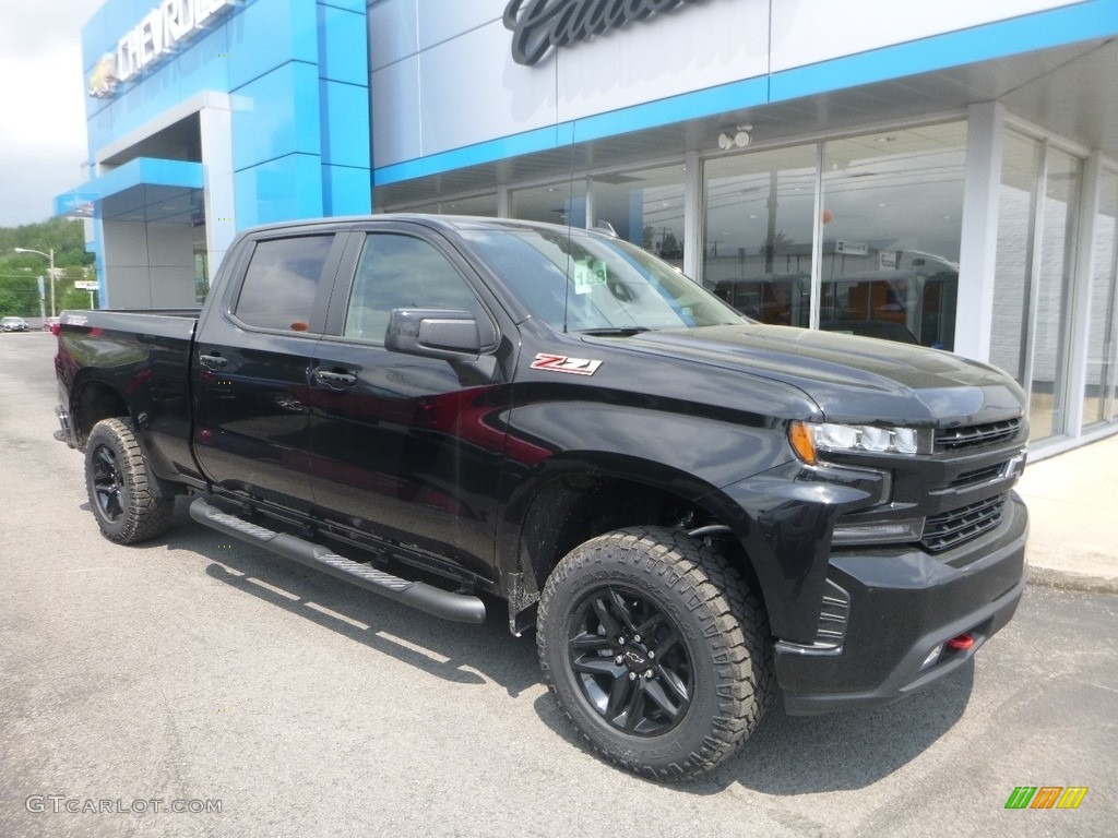 2019 Silverado 1500 LT Z71 Trail Boss Crew Cab 4WD - Black / Jet Black photo #1