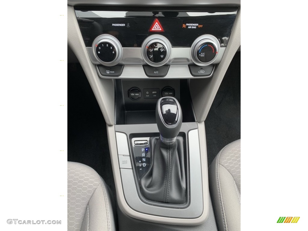 2019 Elantra SEL - Machine Gray / Gray photo #34