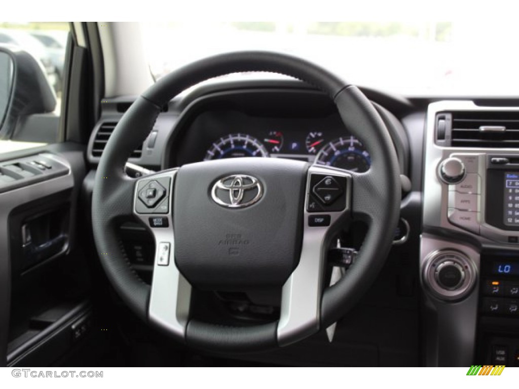 2019 Toyota 4Runner Limited 4x4 Black Steering Wheel Photo #133144016