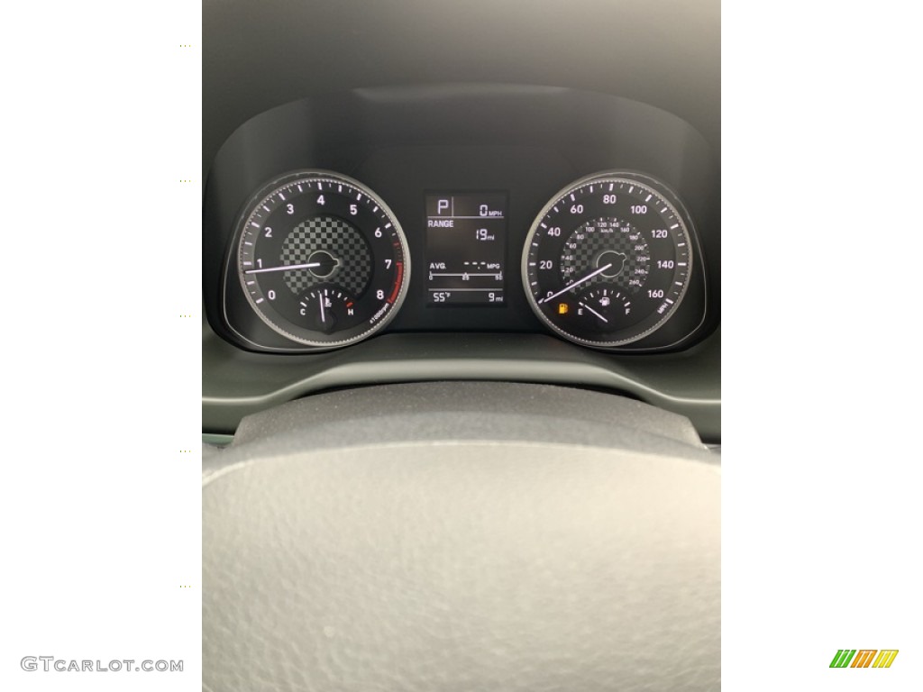 2019 Elantra SE - Phantom Black / Black photo #30