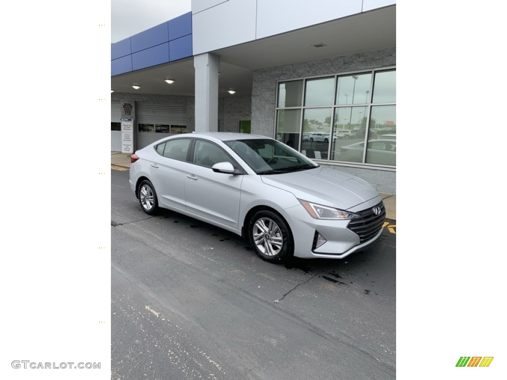 2019 Elantra SEL - Symphony Silver / Gray photo #2