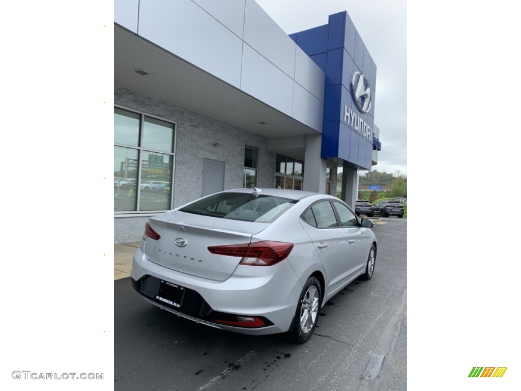 2019 Elantra SEL - Symphony Silver / Gray photo #4