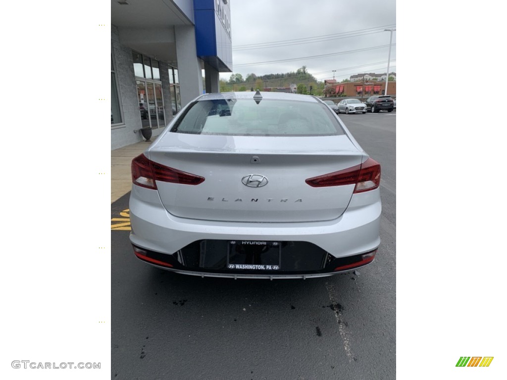 2019 Elantra SEL - Symphony Silver / Gray photo #5