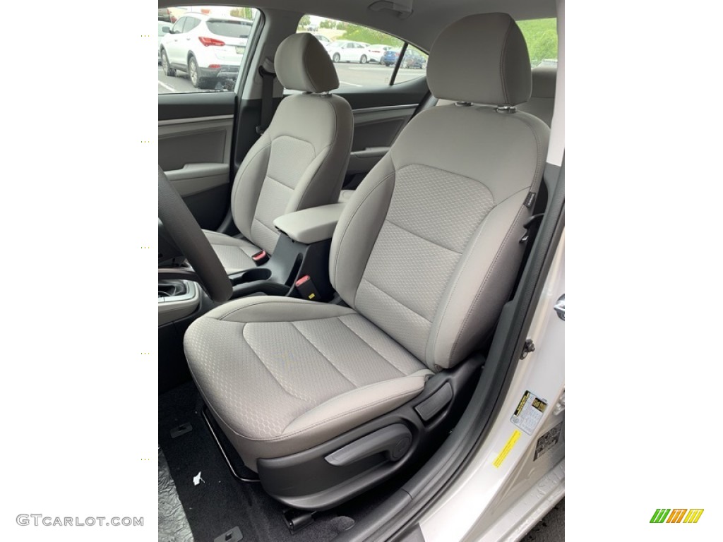 2019 Elantra SEL - Symphony Silver / Gray photo #13