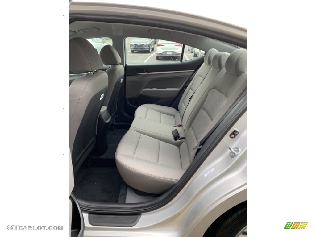 2019 Elantra SEL - Symphony Silver / Gray photo #20