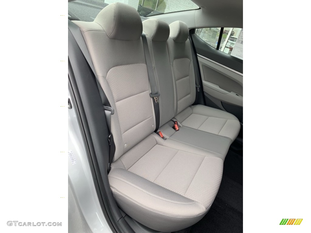 2019 Elantra SEL - Symphony Silver / Gray photo #24