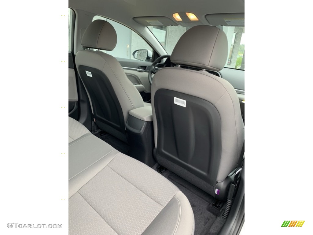 2019 Elantra SEL - Symphony Silver / Gray photo #25