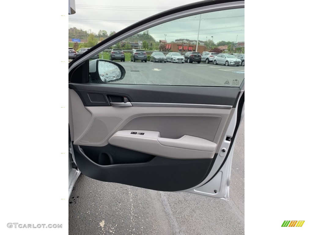 2019 Elantra SEL - Symphony Silver / Gray photo #26