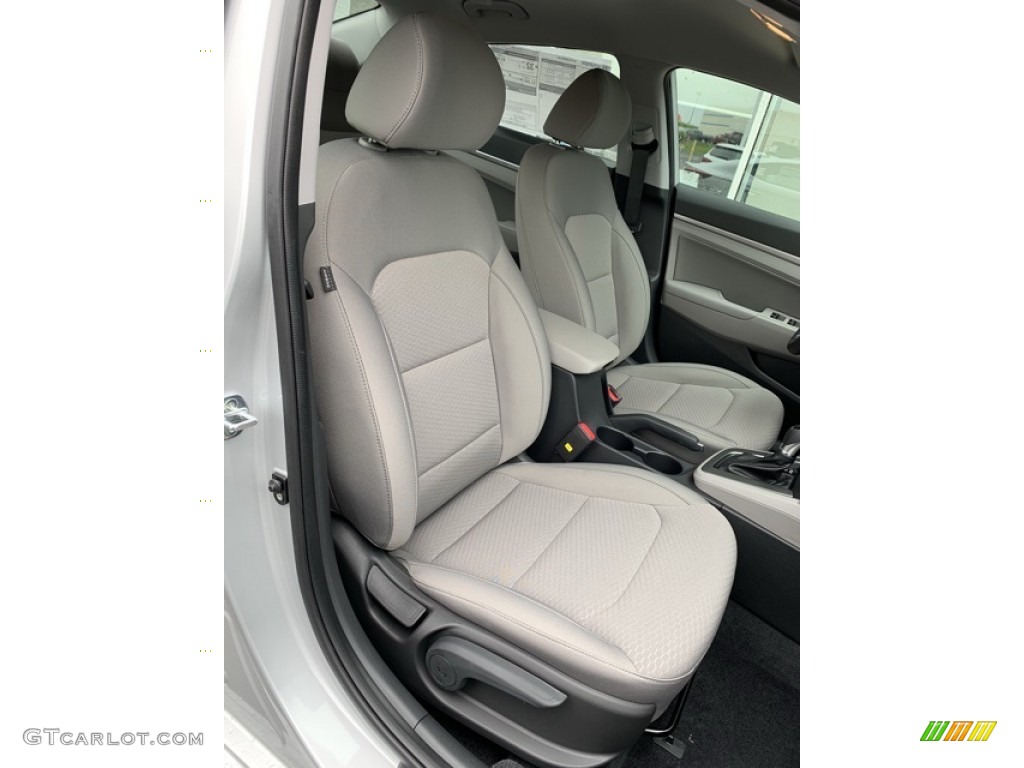 2019 Elantra SEL - Symphony Silver / Gray photo #27