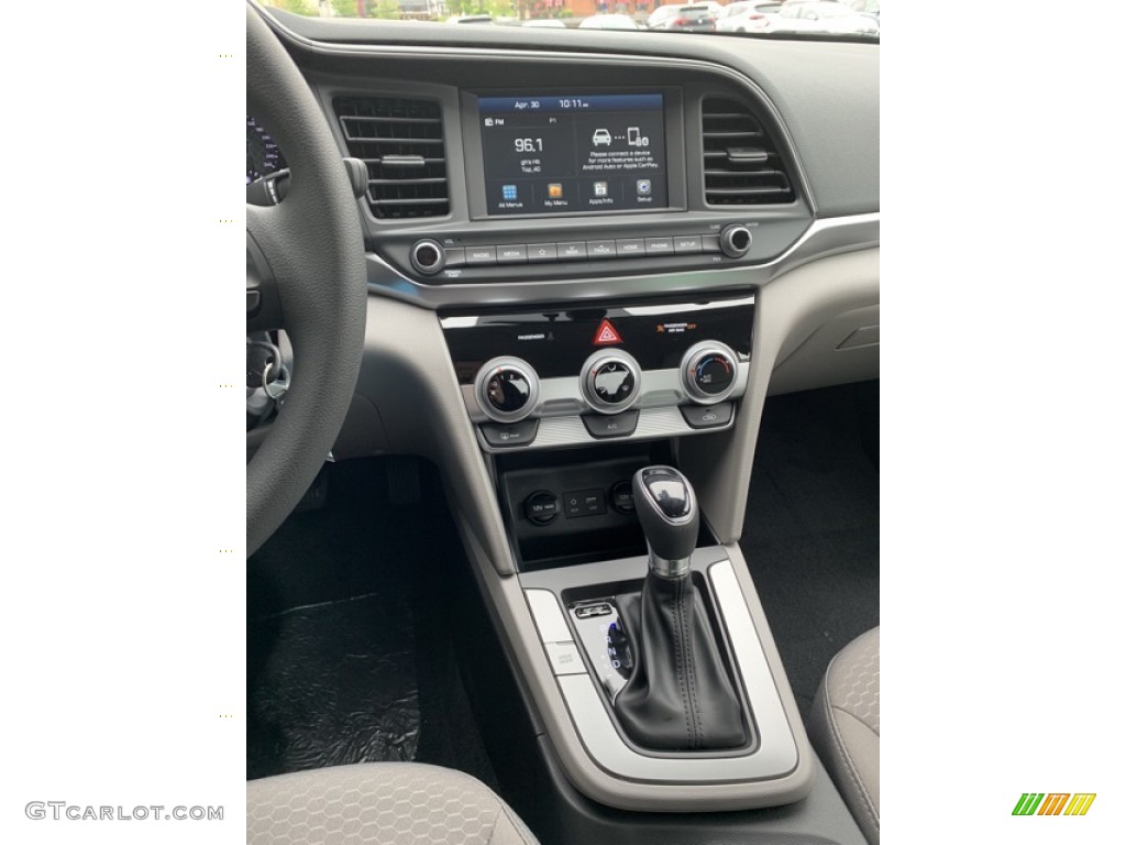 2019 Elantra SEL - Symphony Silver / Gray photo #31