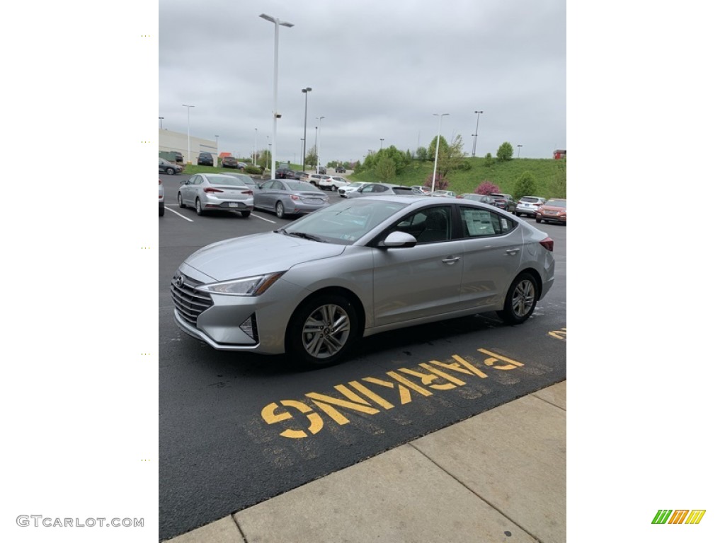 2019 Elantra Value Edition - Symphony Silver / Gray photo #7