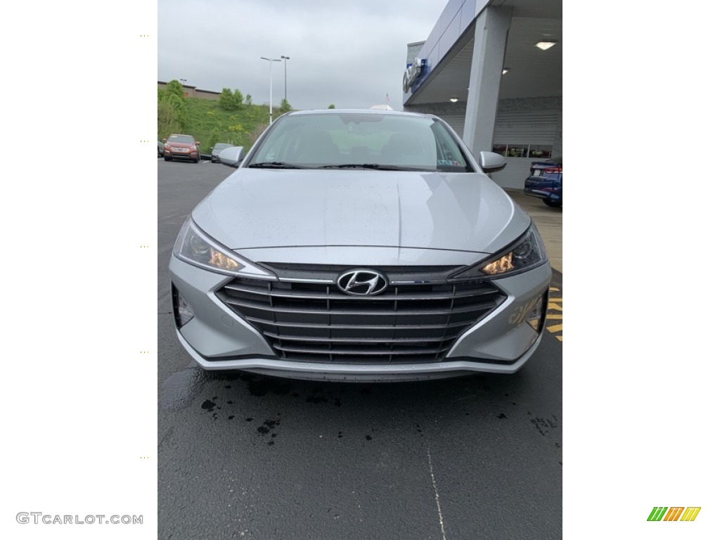 2019 Elantra Value Edition - Symphony Silver / Gray photo #8