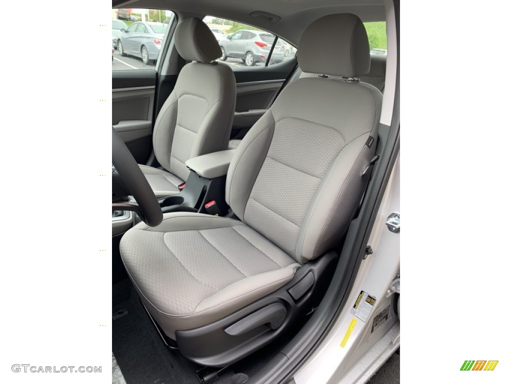 2019 Elantra Value Edition - Symphony Silver / Gray photo #13