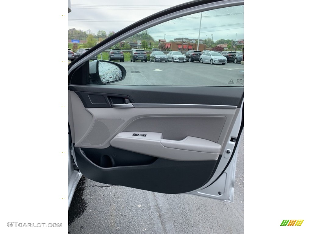 2019 Elantra Value Edition - Symphony Silver / Gray photo #26