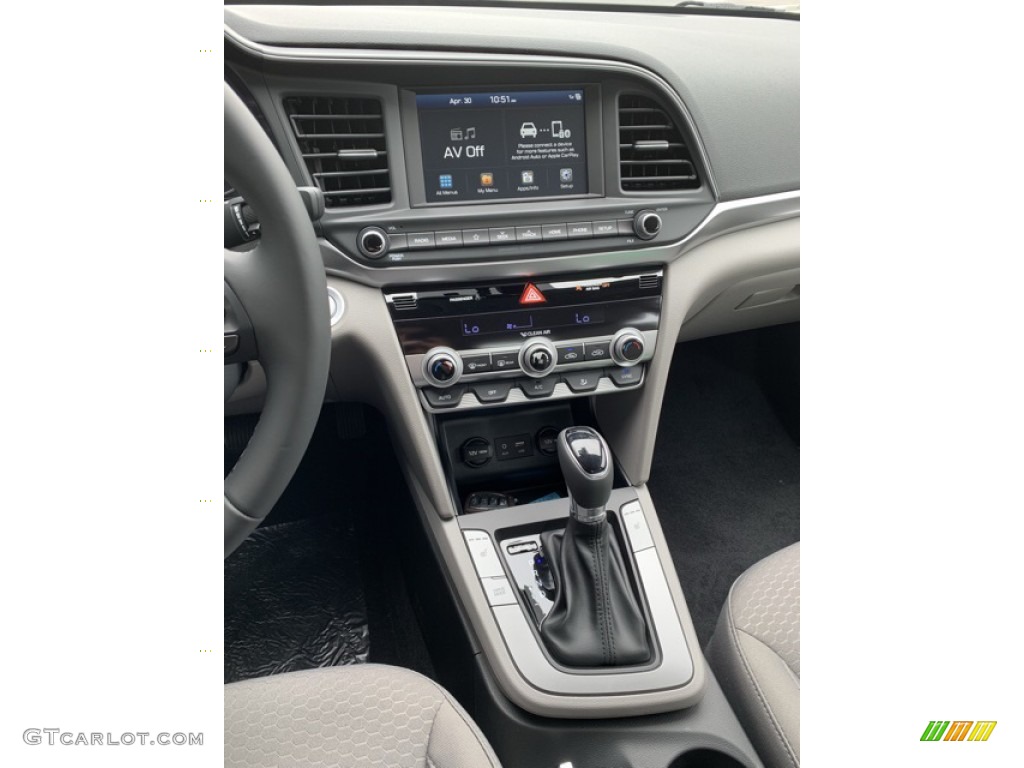 2019 Elantra Value Edition - Symphony Silver / Gray photo #31