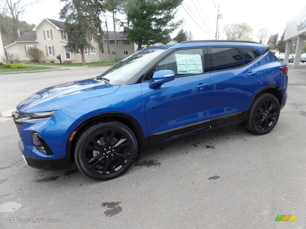 Kinetic Blue Metallic 2019 Chevrolet Blazer RS AWD Exterior Photo #133146044