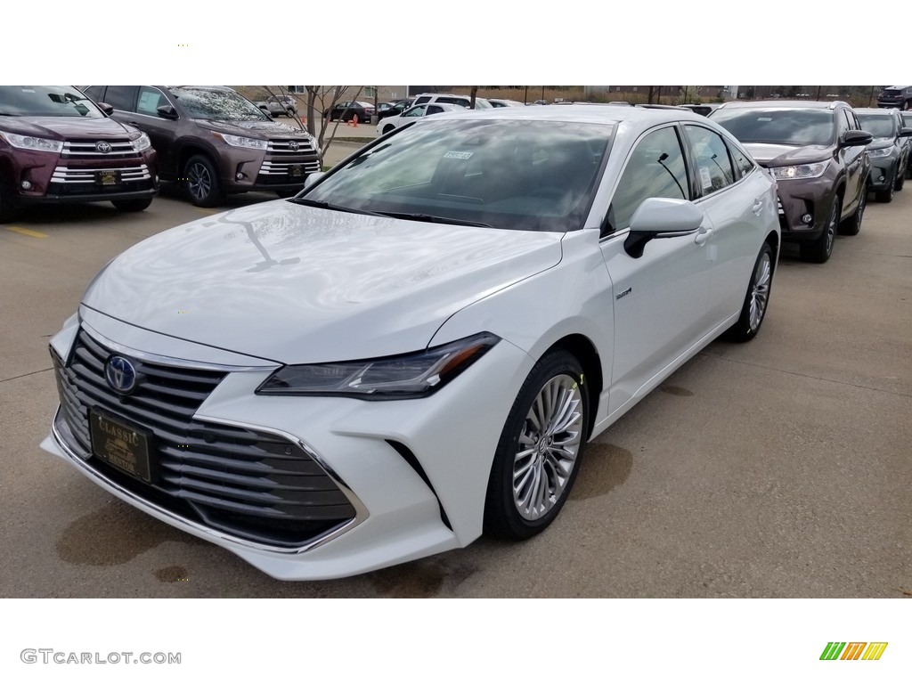 2019 Avalon Hybrid Limited - Wind Chill Pearl / Cognac photo #1