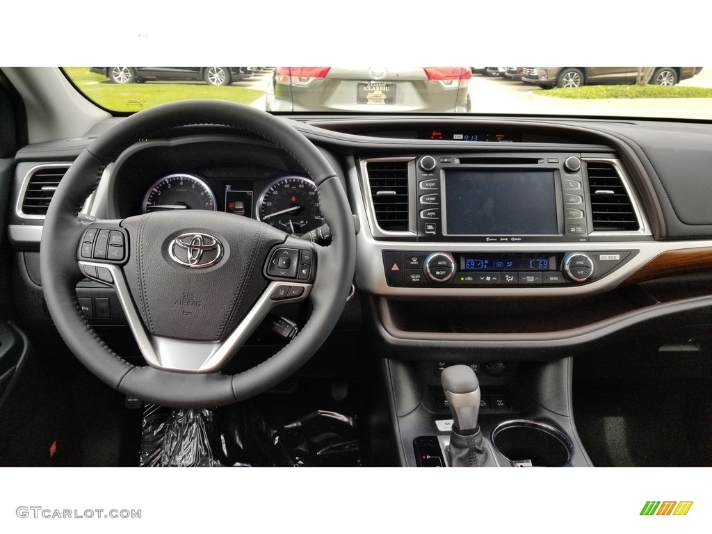 2019 Toyota Highlander Limited Platinum AWD Saddle Tan Dashboard Photo #133147679