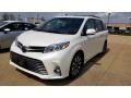 2020 Blizzard White Pearl Toyota Sienna Limited AWD  photo #1