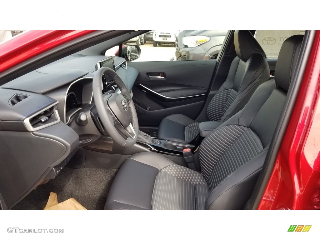 Black Interior 2020 Toyota Corolla XSE Photo #133149023