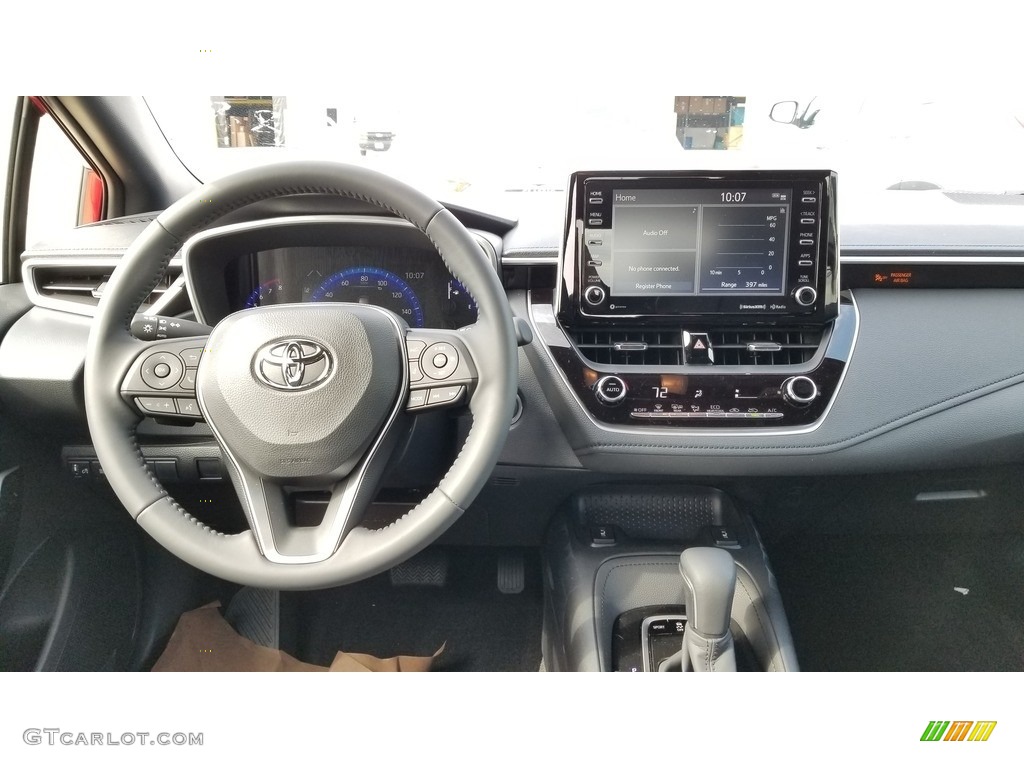 2020 Toyota Corolla XSE Black Dashboard Photo #133149074