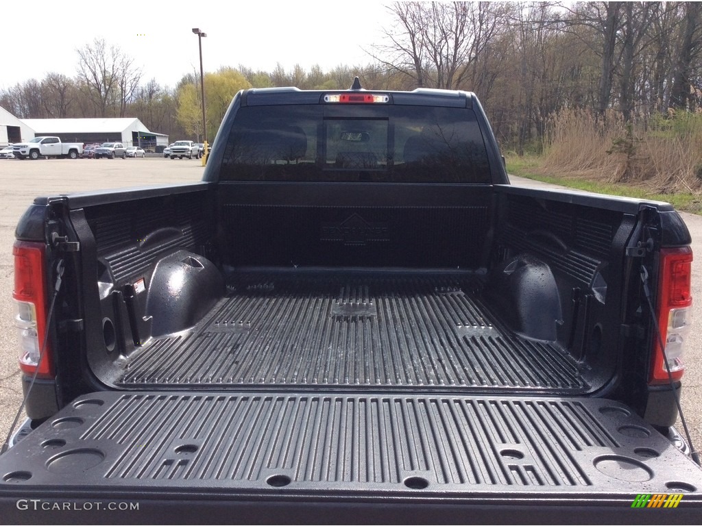 2019 1500 Big Horn Quad Cab 4x4 - Maximum Steel Metallic / Black/Diesel Gray photo #5