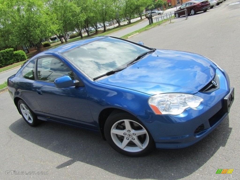 2004 RSX Type S Sports Coupe - Arctic Blue Pearl / Ebony photo #3