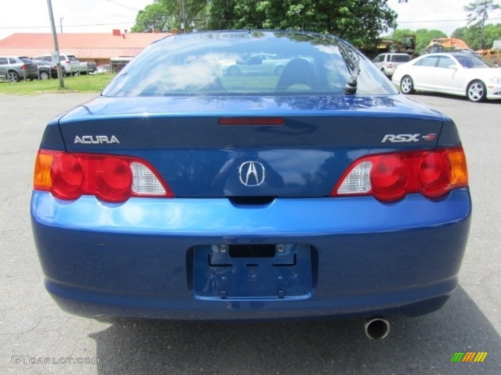 2004 RSX Type S Sports Coupe - Arctic Blue Pearl / Ebony photo #9