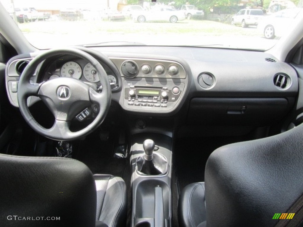 2004 RSX Type S Sports Coupe - Arctic Blue Pearl / Ebony photo #14