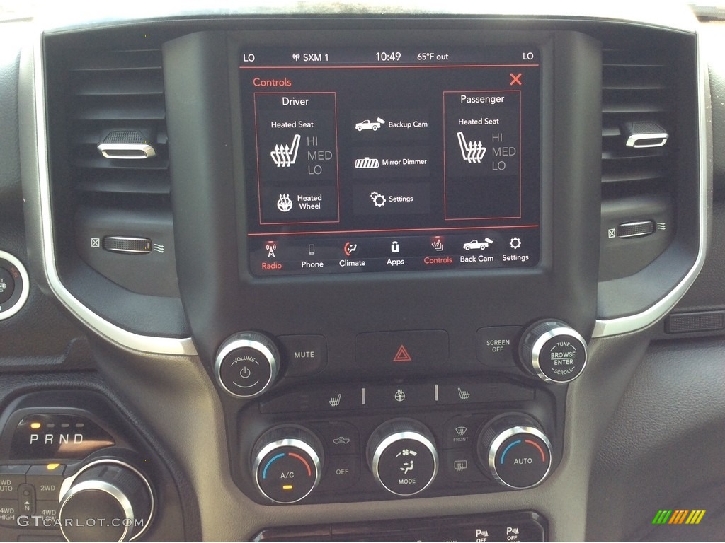 2019 1500 Big Horn Quad Cab 4x4 - Maximum Steel Metallic / Black/Diesel Gray photo #20