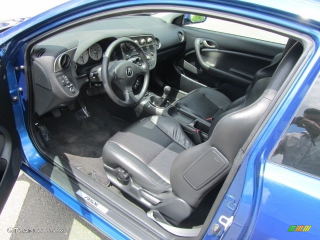 2004 RSX Type S Sports Coupe - Arctic Blue Pearl / Ebony photo #17