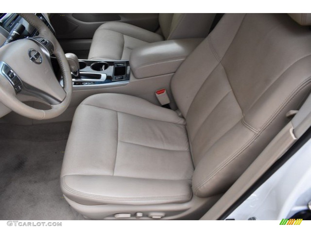 2013 Altima 2.5 SL - Pearl White / Beige photo #11