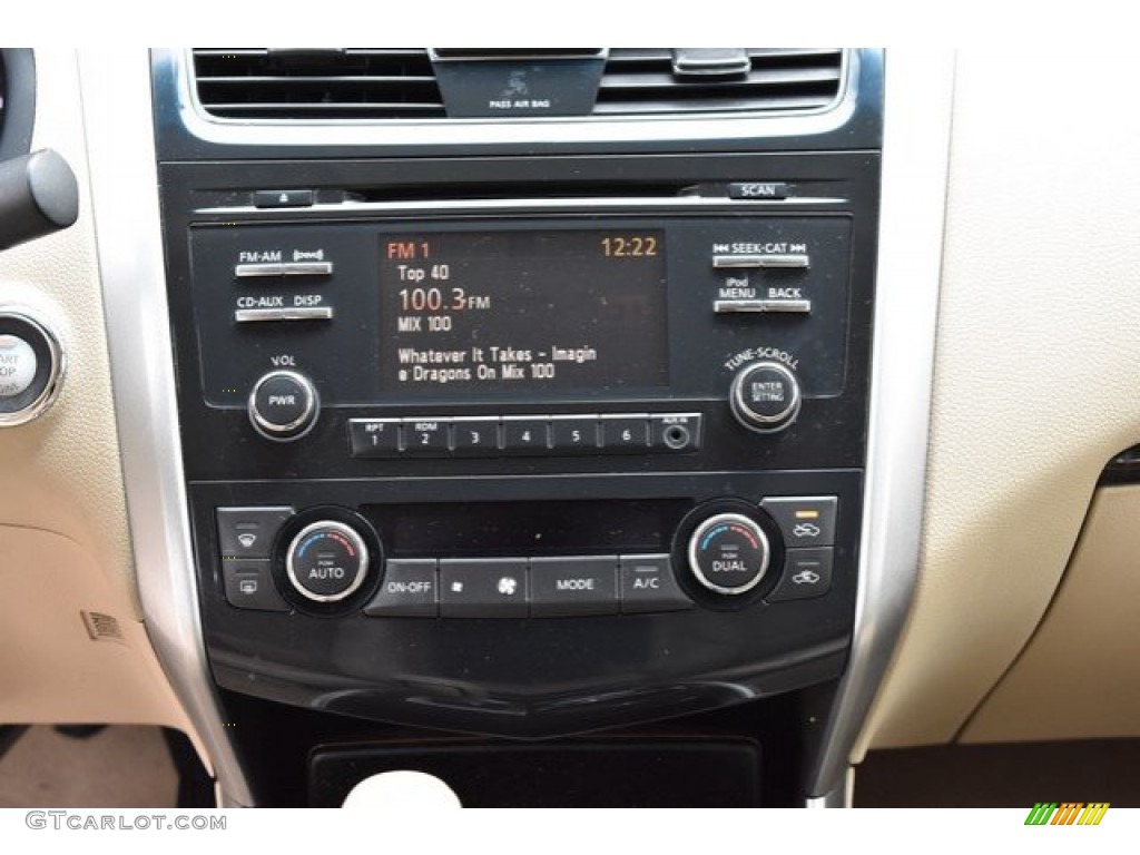 2013 Altima 2.5 SL - Pearl White / Beige photo #15