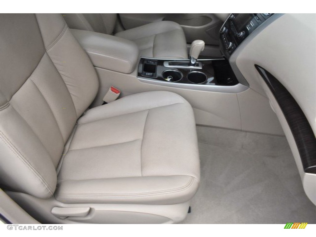 2013 Altima 2.5 SL - Pearl White / Beige photo #18