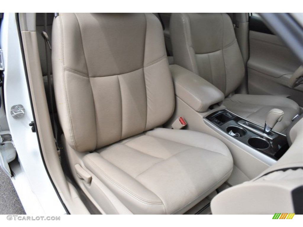2013 Altima 2.5 SL - Pearl White / Beige photo #19