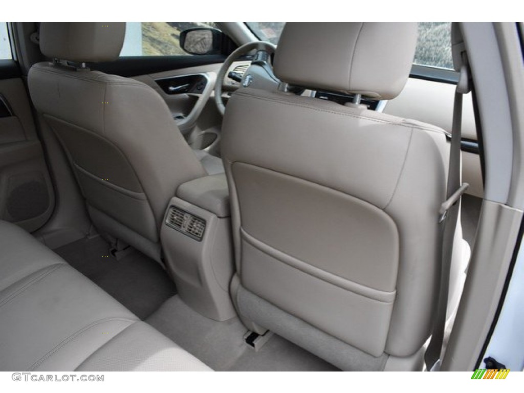 2013 Altima 2.5 SL - Pearl White / Beige photo #21