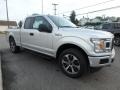 Front 3/4 View of 2019 F150 STX SuperCab 4x4