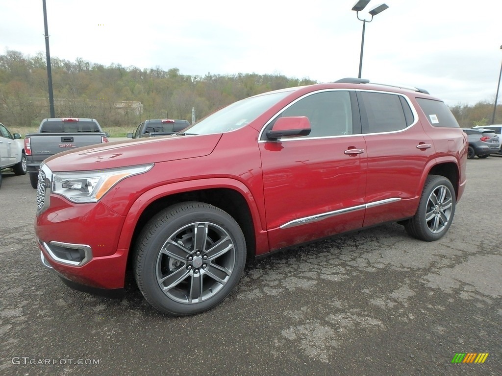 2019 Acadia Denali AWD - Red Quartz Tintcoat / Jet Black photo #1