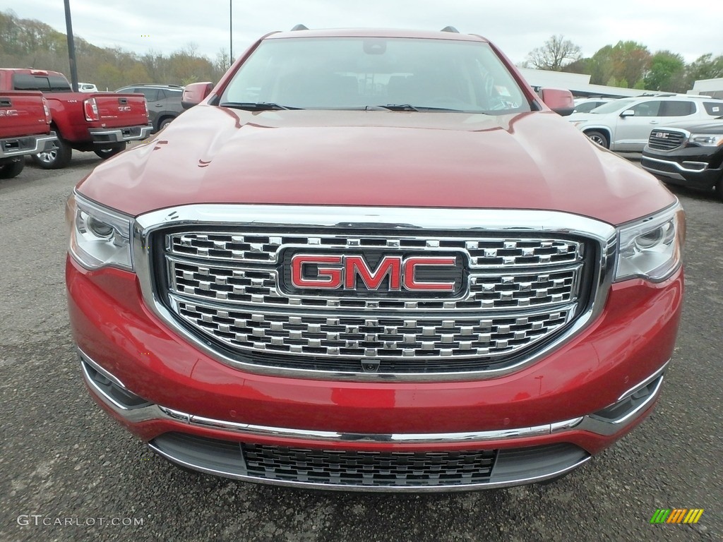 2019 Acadia Denali AWD - Red Quartz Tintcoat / Jet Black photo #2