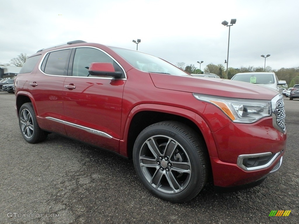 Red Quartz Tintcoat 2019 GMC Acadia Denali AWD Exterior Photo #133153289