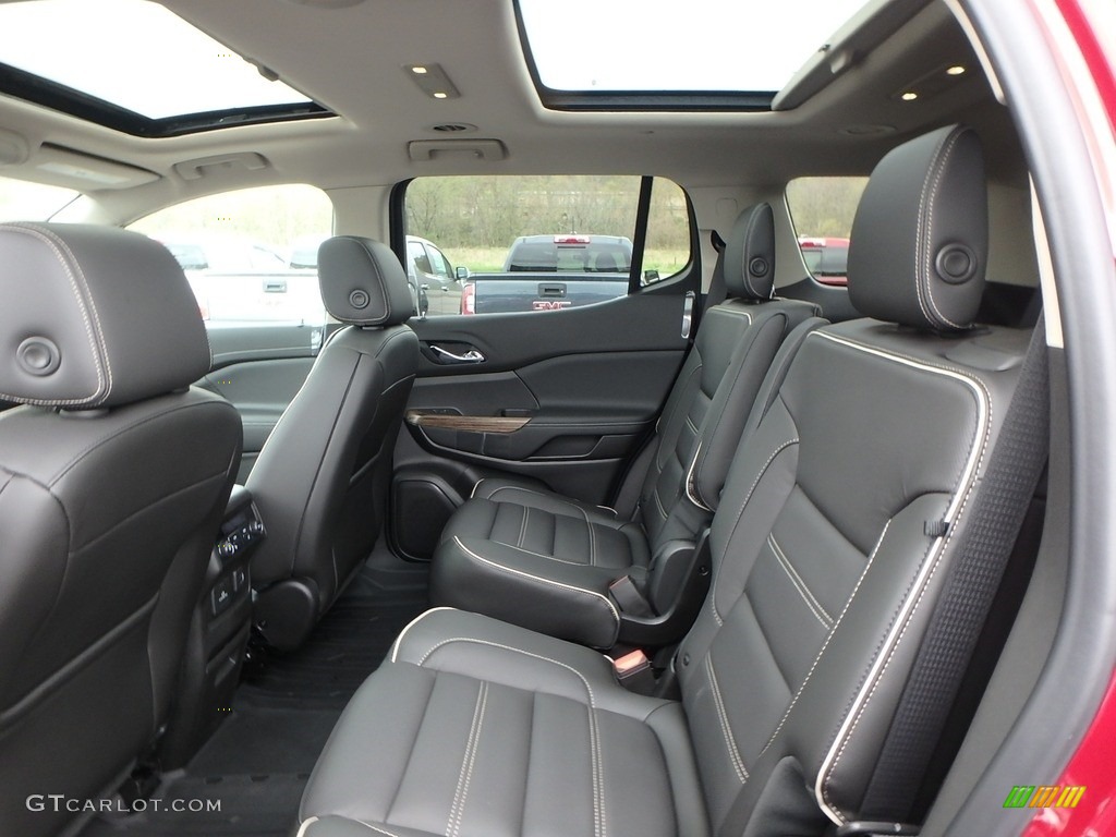 Jet Black Interior 2019 GMC Acadia Denali AWD Photo #133153589